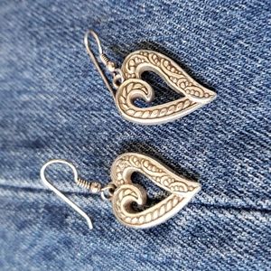 Brighton heart earrings